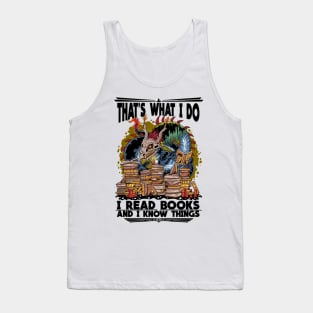 Read, Roar, Repeat: The Book Dragon's Creed Tank Top